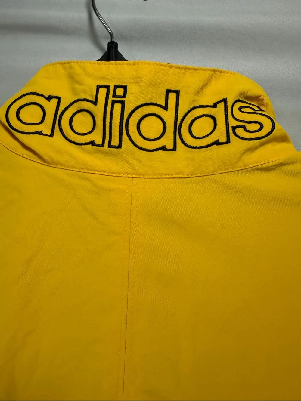 Adidas Originals Blocked Warm Up Track Jacket Black Bold Gold DV3118 Medium M